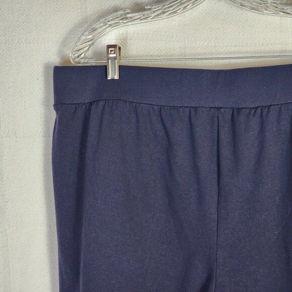 Croft & Barrow Dark Navy Cotton Poly Span Pull on Stretch Capri Pants Size XXL - Picture 12 of 16